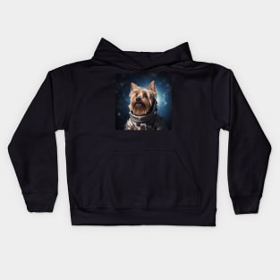 Astro Dog - Silky Terrier Kids Hoodie